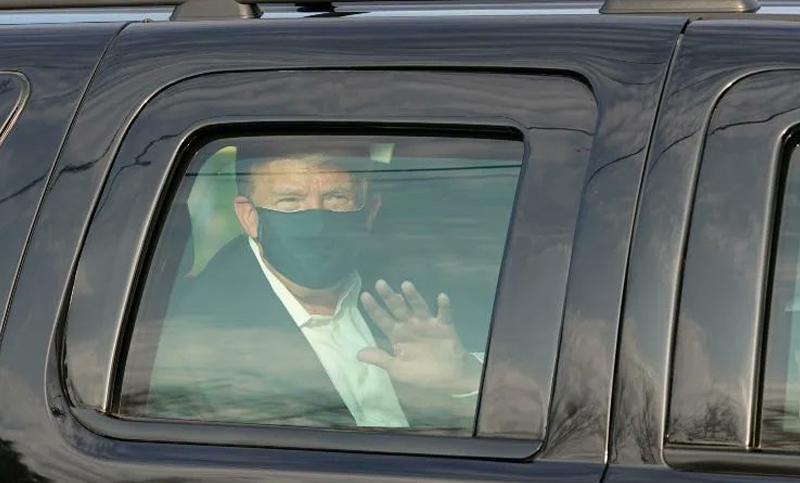 Trump salió del hospital militar, instó a «no temerle al Covid» y regresa a la campaña