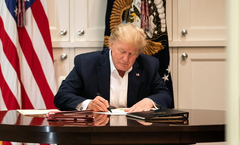 La Casa Blanca asegura que Trump podría ser dado de alta este lunes