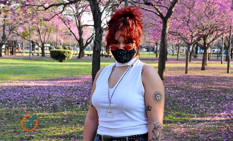 La cantante Brunella presentó La Flor producido en Cocodrilo P&B como adelanto de su disco