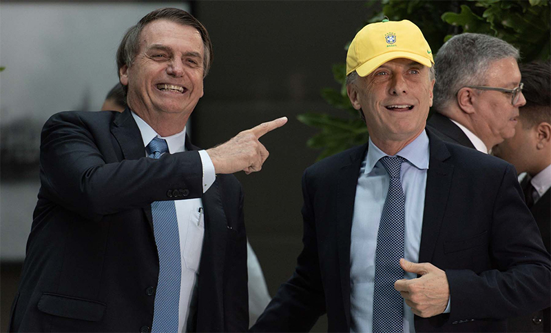 Para Bolsonaro, con el actual gobierno argentino «volvió el zurdaje»