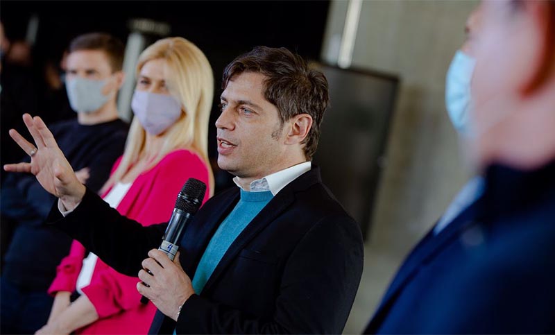 Kicillof dijo que el desalojo en Guernica se hizo con «todos los cuidados para evitar violencia»