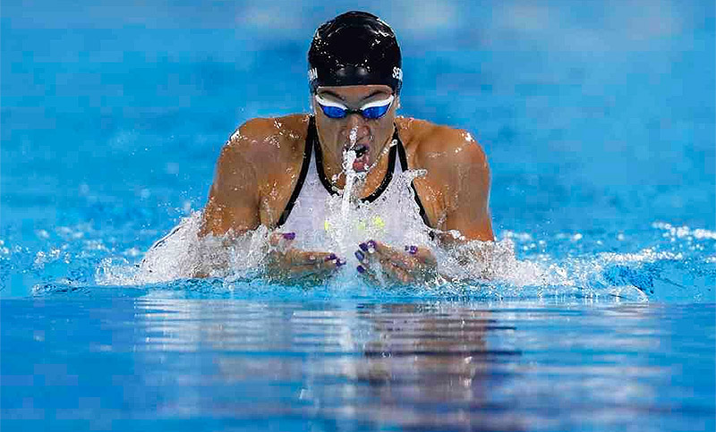 La santafesina Julia Sebastián bajó el récord argentino y sudamericano