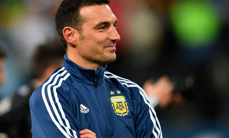 Scaloni: «El equipo sabía muy bien a lo que estaba jugando»