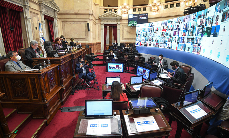 El oficialismo aprobó en el Senado el proyecto que baja la coparticipación de la Ciudad de Buenos Aires