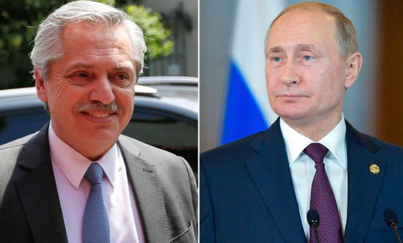 Alberto Fernández habló con Putin sobre la vacuna Sputnik