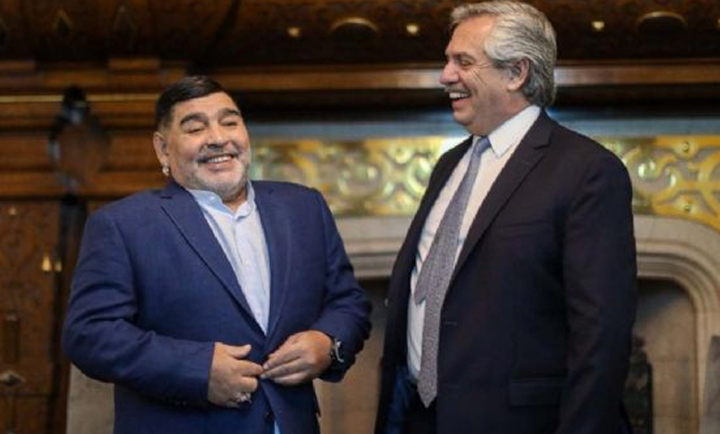 Fernández sobre Maradona: «Nos llevaste a lo más alto del mundo, fuiste el más grande de todos»