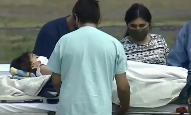 Abigail regresó a Santiago del Estero y continuará el tratamiento con sus médicos