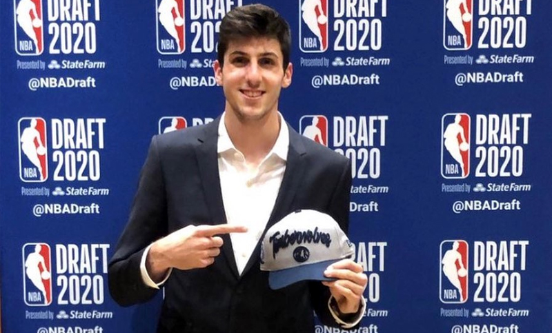 Draft de la NBA: Bolmaro hizo historia al convertirse en el segundo argentino elegido en primera ronda