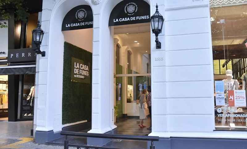 Funes abrió su Casa en Rosario
