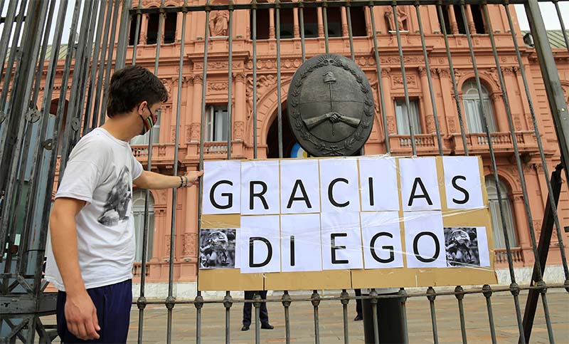 Conmoción política por Maradona: expresiones de dolor en Argentina y el mundo  