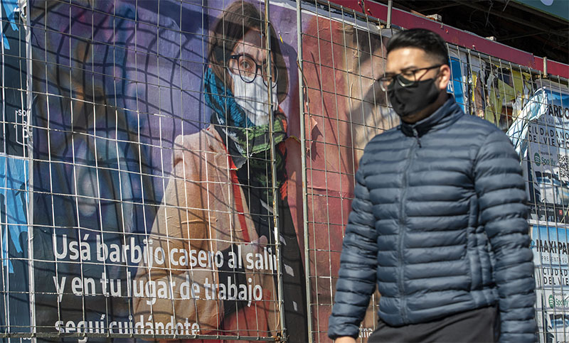 Argentina sumó 9.598 casos de coronavirus y 483 muertes este lunes
