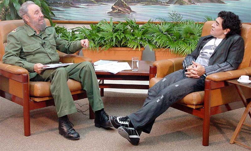 Maradona falleció el mismo día que su amado Fidel Castro