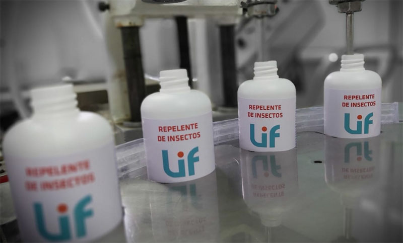 La provincia cuenta con producción propia de una línea de repelentes para insectos