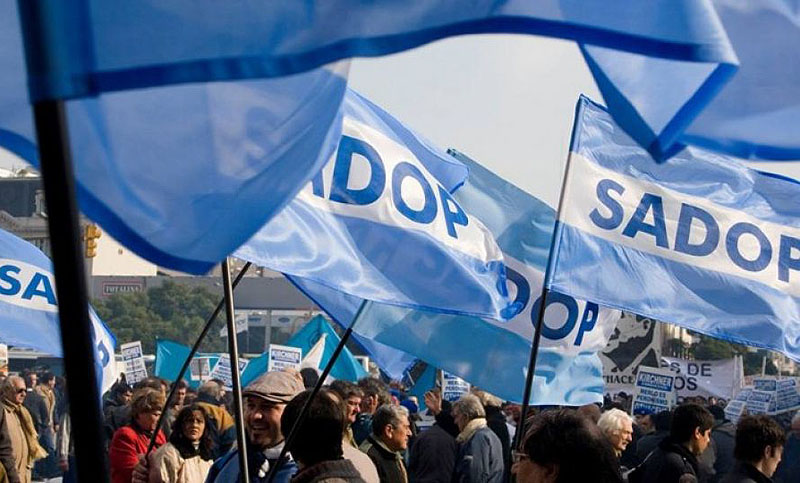 El Sadop reclamó urgente aprobación del aporte solidario de las grandes fortunas