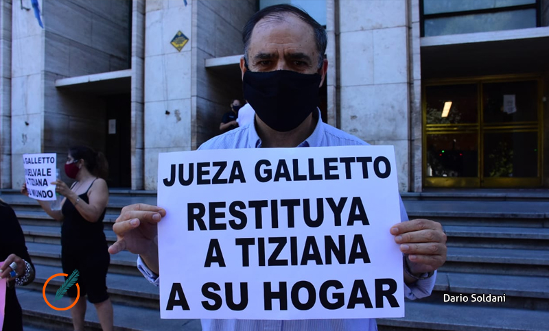 Sigue el reclamo por la guarda de Tiziana Guenchul: «Nadie piensa en mi nieta, hay que pensar en ella»