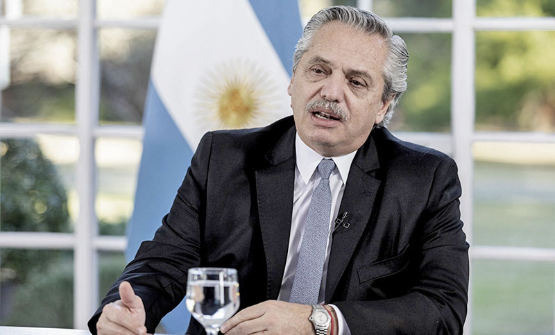 Alberto Fernández está confiado en que el próximo será “un buen año”