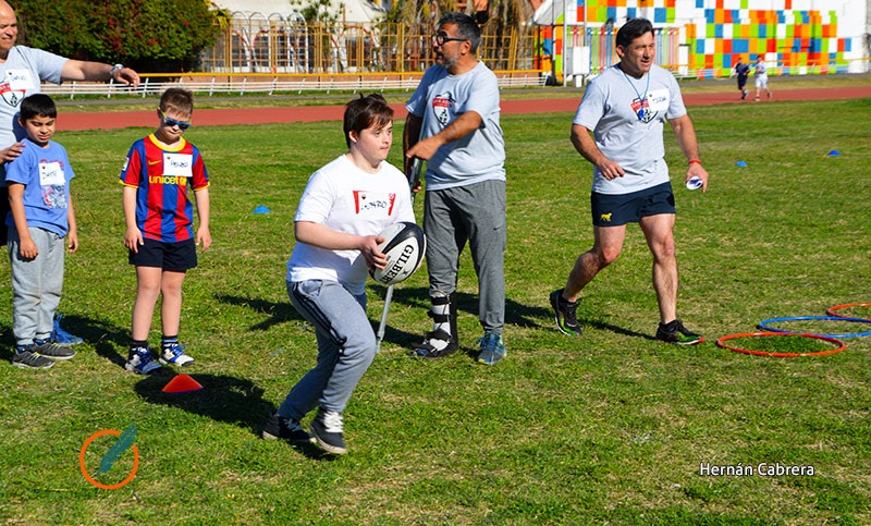 Otra cara del deporte que está en boca de todos: San Agustín Rugby Inclusivo volvió a entrenar