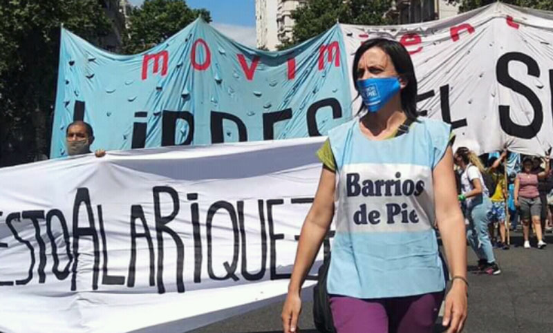 Barrios de Pie organiza jornada nacional de movilización y acampe por una #NavidadSinHambre