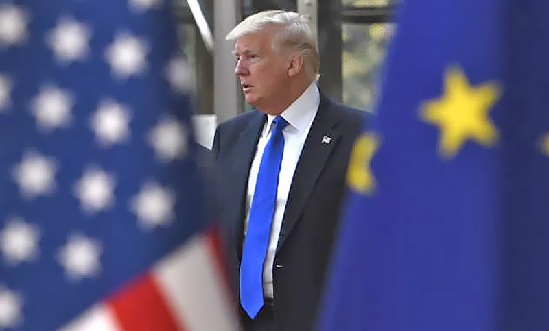 Estados Unidos abre otro frente de la guerra comercial con la UE al anunciar aranceles a productos europeos