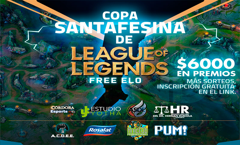 Se celebró con éxito la primera Copa Santafesina de League of Legends