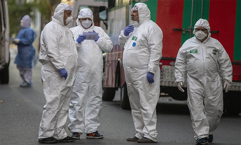 Más de 8.500 nuevos casos y 60 muertes por coronavirus en Argentina