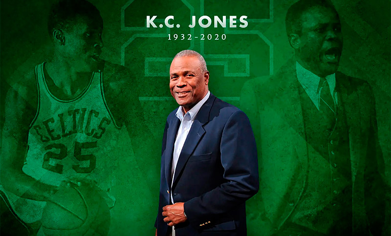 Falleció K.C. Jones, emblema de Boston Celtics y leyenda de la NBA