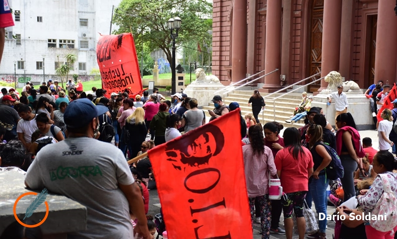 Organizaciones sociales movilizan y afirman sentirse «estafados» por la Municipalidad