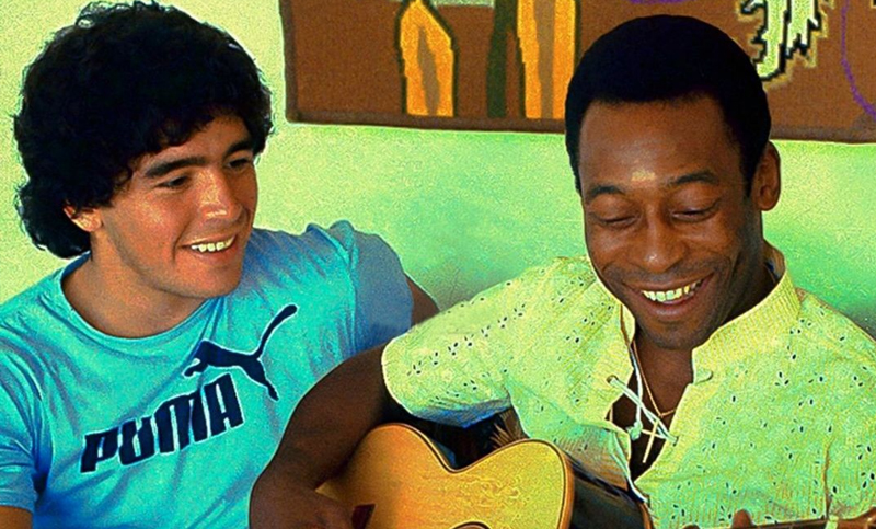 Pelé despidió a Maradona en su Instagram: «Te amo Diego»