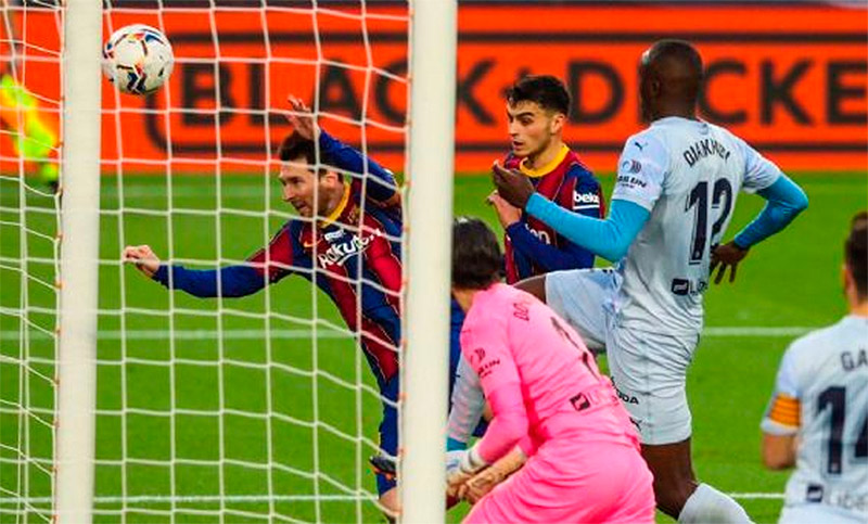 Messi alcanzó un histórico récord de Pelé