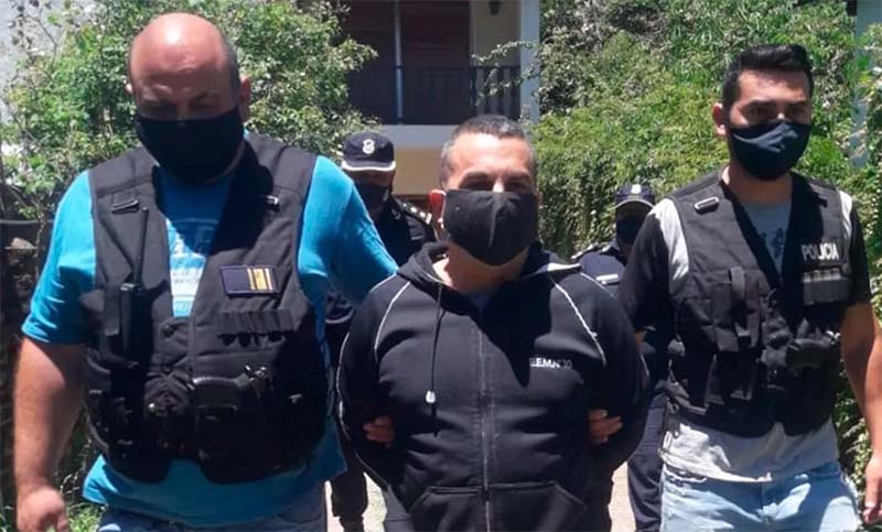 Detienen a Fabián Tablado por violar la perimetral sobre el padre de Carolina Aló