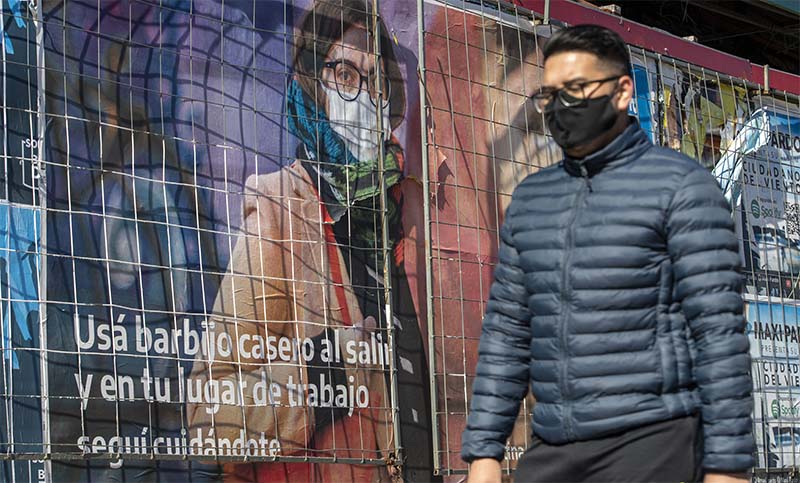 Se sumaron 6.843 casos y 162 muertes por Covid en Argentina este miércoles
