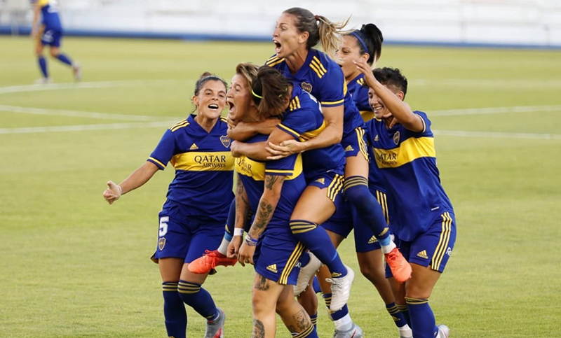 Boca es el primer campeón de la era profesional de fútbol femenino