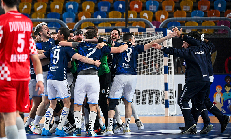 Los Gladiadores consiguieron un triunfo histórico en el mundial de handball