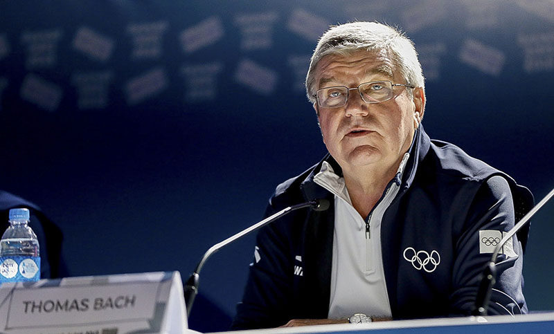 El presidente del COI afirmó: «No queremos destruir el sueño olímpico de ningún atleta»