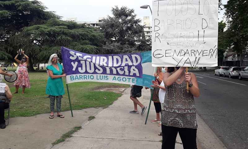 Vecinos de distintos barrios se juntaron contra la inseguridad