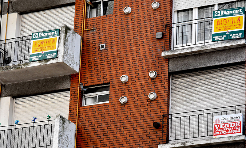 La compraventa de inmuebles cayó 43,9% en 2020