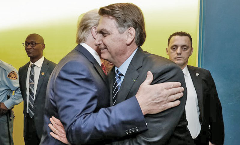 Bolsonaro ratifica su apoyo a Trump y Lula alerta sobre el peligro de los parapoliciales bolsonaristas