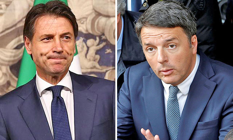 Conte tiende un puente con Renzi y se muestra abierto a «escuchar»