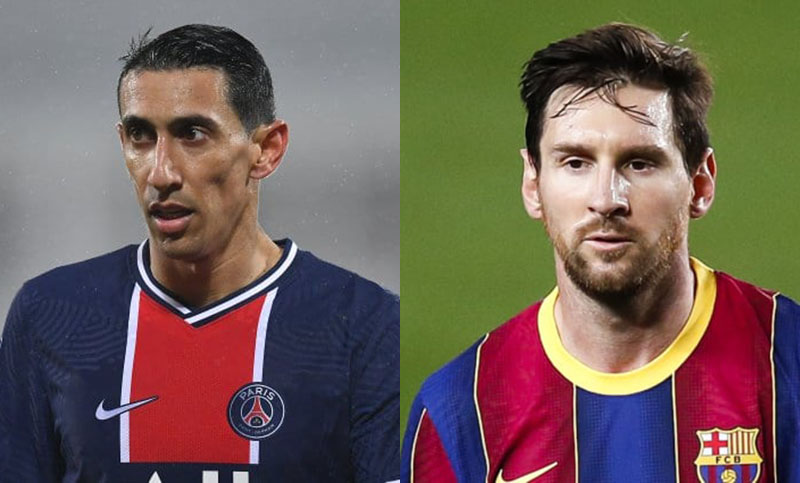 Di María expresó su deseo de jugar con Messi en el PSG