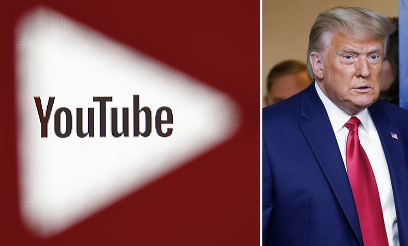 YouTube suspende el canal de Donald Trump por tiempo indefinido