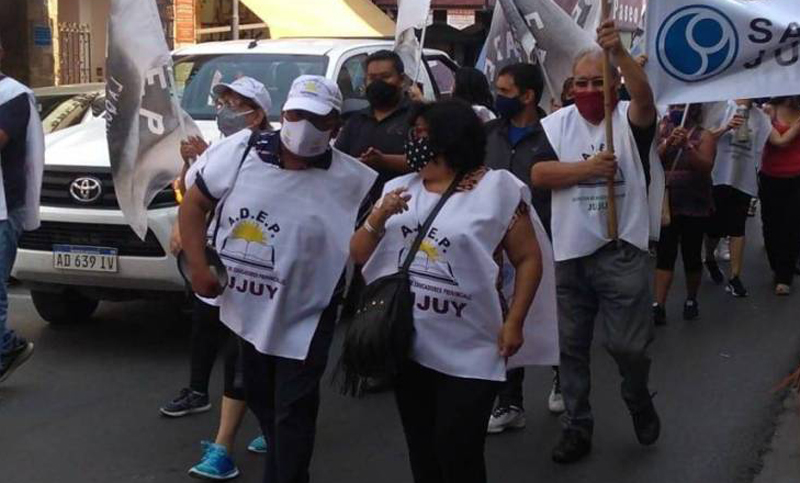 Maestros jujeños movilizan el lunes contra decreto provincial que «restringe derechos laborales»