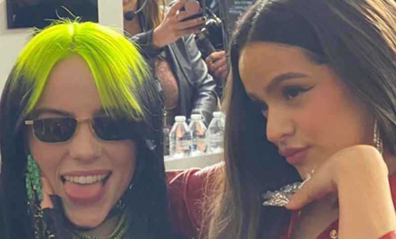 Rosalía y Billie Eilish juntas en canción de la serie «Euphoria»
