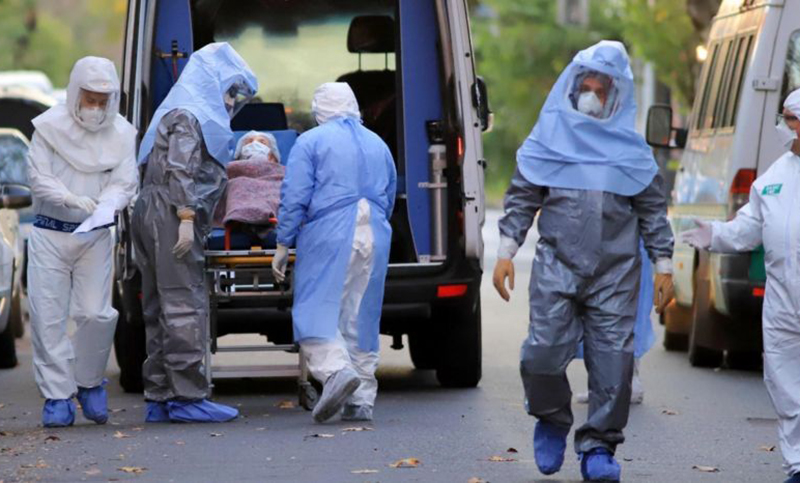Otras 135 personas murieron y 12.725 fueron diagnosticadas con coronavirus en el país