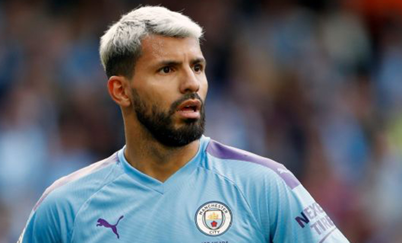 Agüero, ausente en Manchester City por ser contacto estrecho de un positivo de Covid-19