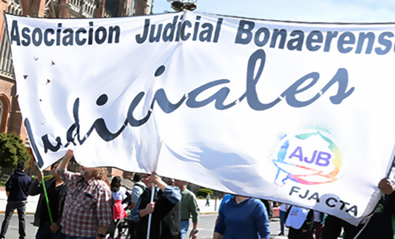 Los judiciales bonaerenses piden que se convoque a paritarias para cerrar salarios de 2020