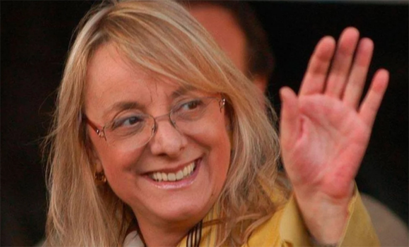 Alicia Kirchner recibió el alta médica tras haber contraído coronavirus