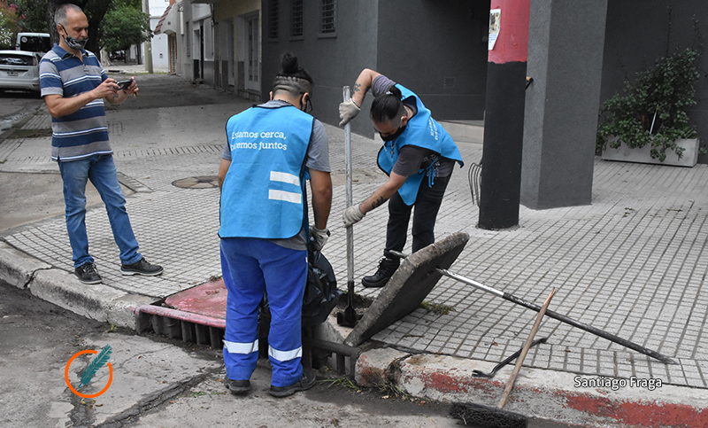 La Municipalidad intensifica tareas de limpieza ante la probabilidad de tormentas