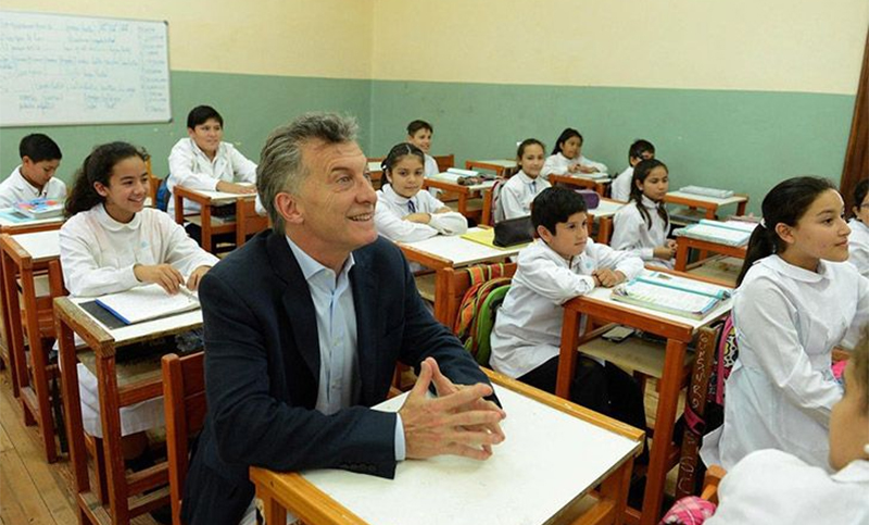 Macri pidió que el Gobierno «revierta el orden de prioridades» y «abra las escuelas»