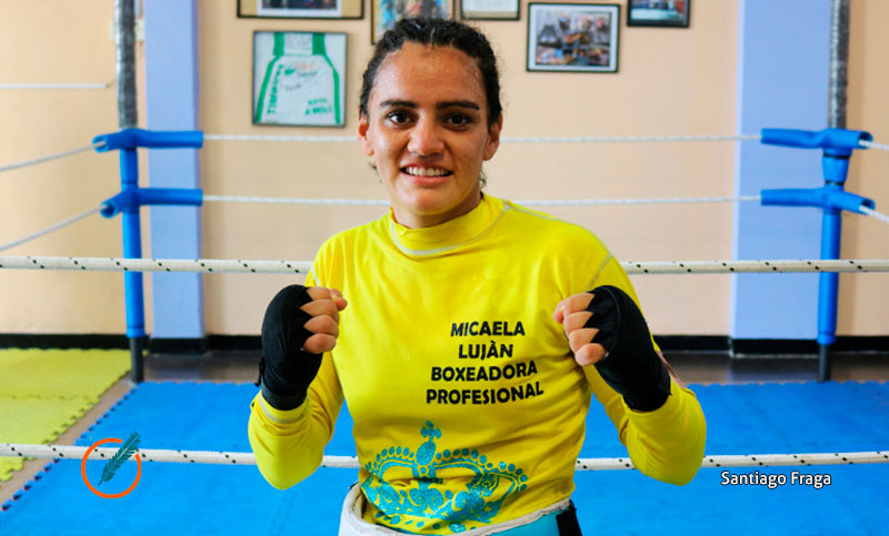Micaela Luján se consagró campeona mundial de la categoría supermosca