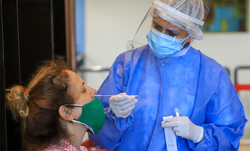 Poco menos de 9.500 contagios y 166 muertes de coronavirus notificadas en Argentina
